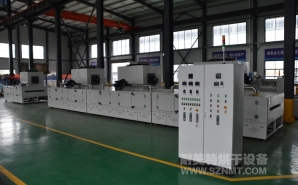 NMT-TZ-88纖維材料，先預(yù)熱再浸膠再固化預(yù)熱固化隧道爐(威海光威)